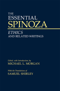 Cover image: The Essential Spinoza 9780872208032