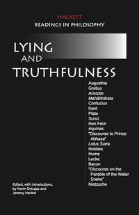 Cover image: Lying and Truthfulness 9781624664502