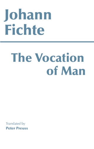 Cover image: The Vocation of Man 9780872200371