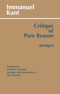 Imagen de portada: Critique of Pure Reason, Abridged 9780872204485