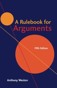 Imagen de portada: A Rulebook for Arguments 5th edition 9781624666544