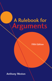 Imagen de portada: A Rulebook for Arguments 5th edition 9781624666544