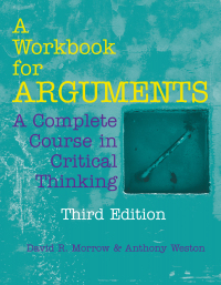 صورة الغلاف: A Workbook for Arguments 3rd edition 9781624668333