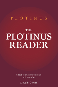 Cover image: The Plotinus Reader 9781624668944