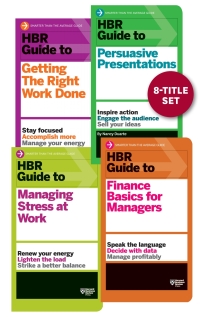 Imagen de portada: The HBR Guides Collection (8 Books) (HBR Guide Series)