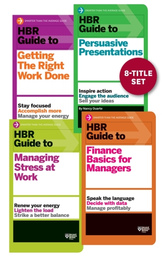 Cover image: The HBR Guides Collection (8 Books) (HBR Guide Series) 9781625278128