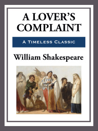 Cover image: A Lover's Complaint 9781521150559.0