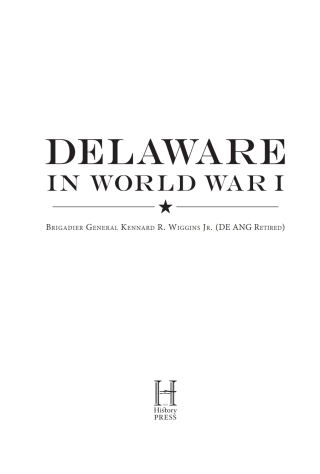Cover image: Delaware in World War I 9781626199989
