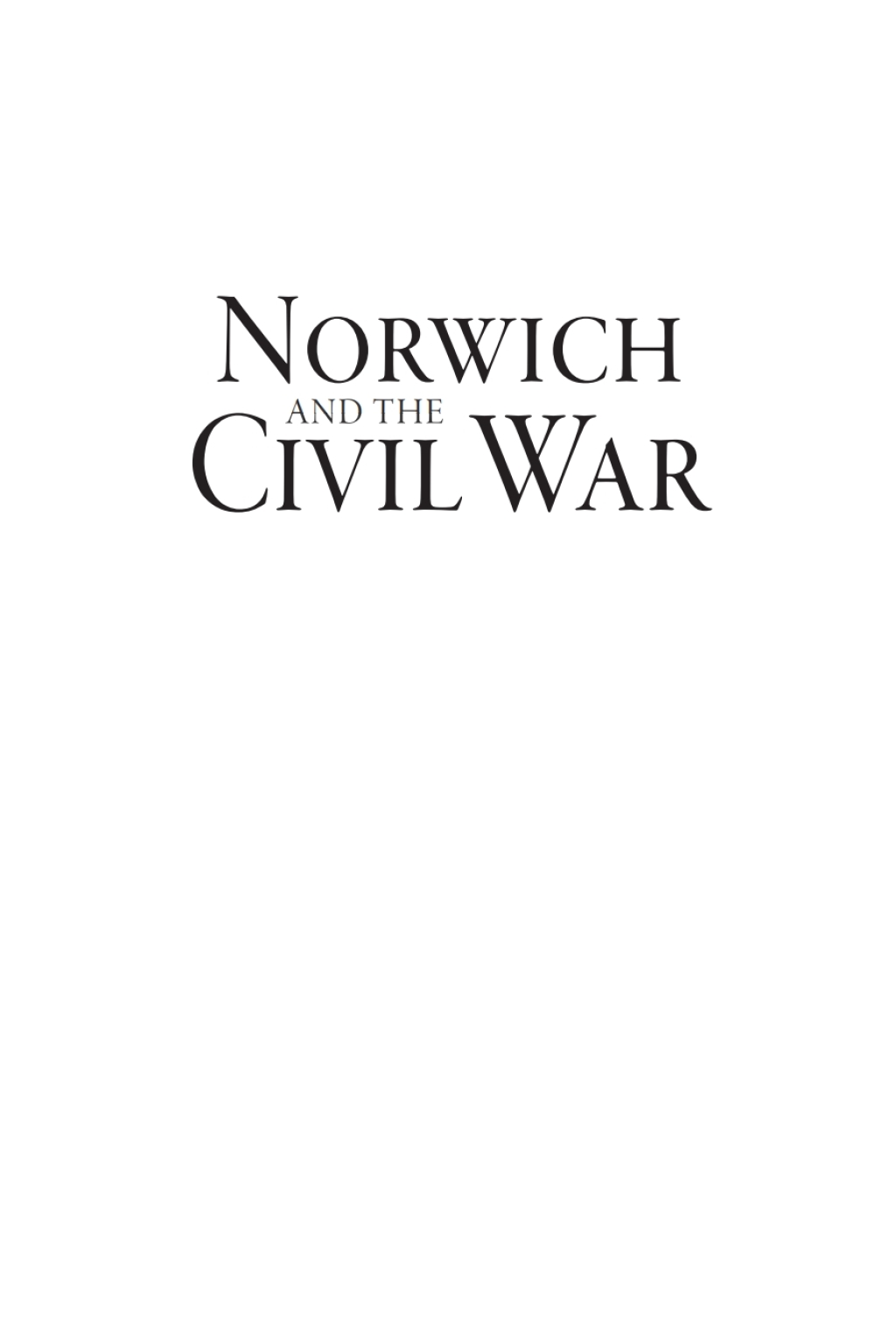 Norwich and the Civil War