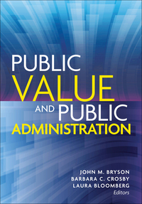 Cover image: Public Value and Public Administration 9781626162624