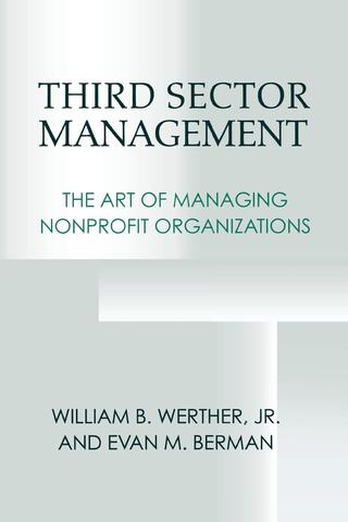 Imagen de portada: Third Sector Management 9780878408443