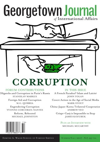 Omslagafbeelding: Georgetown Journal of International Affairs 9781626165328