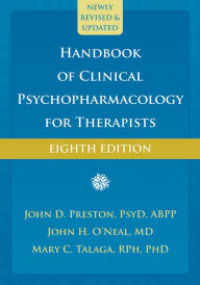 Cover image: Handbook of Clinical Psychopharmacology for Therapists 8th edition 9781626259256
