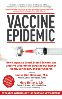 Cover image: Vaccine Epidemic 9781620872123