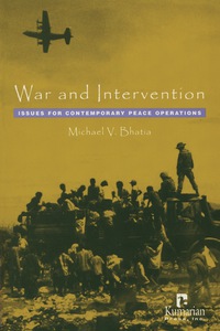 Cover image: War and Intervention: Issues for Contemporary Peace Operations 1st edition 9781565491649