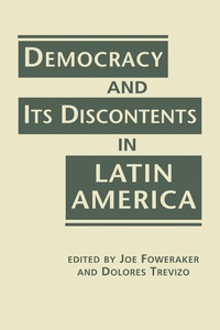 Cover image: Democracy and Its Discontents in Latin America 1st edition 9781626372764