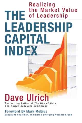 Cover image: The Leadership Capital Index 1st edition 9781626565999