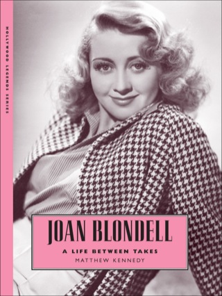 Imagen de portada: Joan Blondell 9781628461817