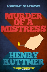 Imagen de portada: Murder of a Mistress 9781626813793