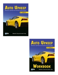 Omslagafbeelding: Auto Upkeep: Maintenance, Light Repair, Auto Ownership, and How Cars Work (eTextbook and eWorkbook Set) 4th edition 9781627020145