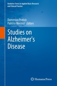 Cover image: Studies on Alzheimer's Disease 9781627035972