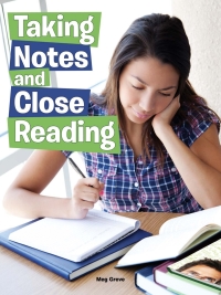 Imagen de portada: Taking Notes and Close Reading 9781627178112
