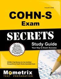 Cover image: COHN-S Exam Secrets Study Guide 1st edition 9781609714512