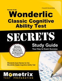 Cover image: Secrets of the Wonderlic Classic Cognitive Ability Test Study Guide 1st edition 9781627331661