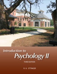 Cover image: Introduction to Psychology II 3rd edition 9781627513272