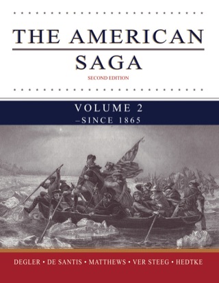 Cover image: The American Saga Volume 2 2nd edition 9781627514170