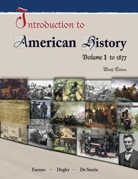 Cover image: Introduction to American History Volume 1 9th edition 9781627514873