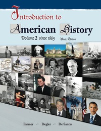 Cover image: Introduction to American History Volume 2 9th edition 9781627514934