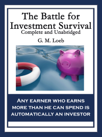 صورة الغلاف: The Battle for Investment Survival 9781617200557