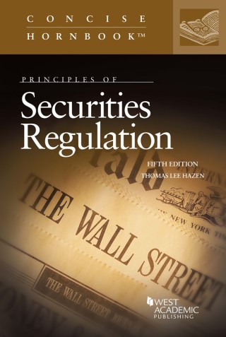 Cover image: Hazen's Principles of Securities Regulation 5th edition 9781642424102
