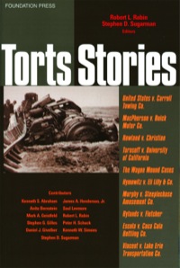 Cover image: Rabin Torts Stories 1st edition 9781587785030