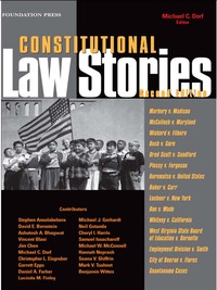 Cover image: Dorf's Constitutional Law Stories 2nd edition 9781599411699