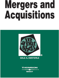 Cover image: Oesterle's Mergers and Acquisitions in a Nutshell, 2d 2nd edition 9780314159564