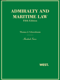 Cover image: Schoenbaum and McClellan's Admiralty and Maritime Law, 5th (Hornbook Series) 5th edition 9780314911575