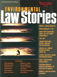 Cover image: Lazarus' Environmental Law Stories 1st edition 9781587787287