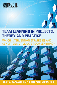 Imagen de portada: Team Learning in Projects 1st edition 9781935589501
