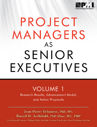 Cover image: Project Managers as Senior Executives 1st edition 9781935589259