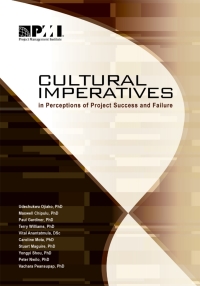 Cover image: Cultural Imperatives in Perceptions of Project Success and Failure 1st edition 9781935589556