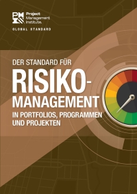 Cover image: The Standard for Risk Management in Portfolios, Programs, and Projects (GERMAN) 9781628257441