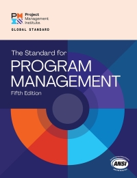 Cover image: The Standard for Program Management - Fifth Edition 9781628258141