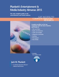 Imagen de portada: Plunkett's Entertainment & Media Industry Almanac 2015 127th edition 9781628313512