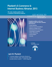 Cover image: Plunkett's E-Commerce & Internet Business Almanac 2015 127th edition 9781628313536