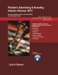 Imagen de portada: Plunkett's Advertising & Branding Industry Almanac 2015 9781628313598
