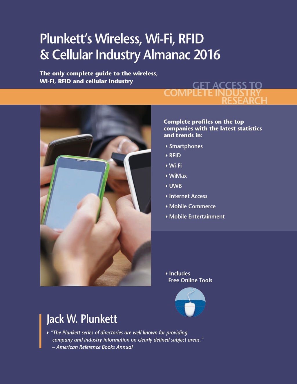 Plunkett's Wireless Wi-Fi RFID & Cellular Industry Almanac 2016 (eBook)