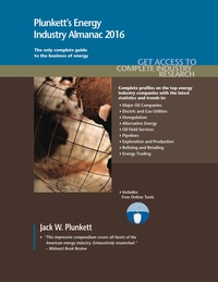 Cover image: Plunkett's Energy Industry Almanac 2016