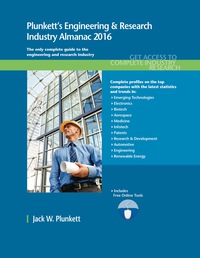 صورة الغلاف: Plunkett's Engineering & Research Industry Almanac 2016